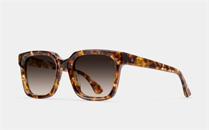 EINSTOFFEN Flusssieder Solbrille (Form: Firkantet - Farve: Havana)