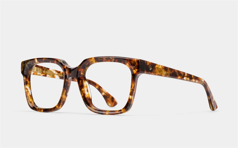 EINSTOFFEN Flusssieder Brillestel (Form: Cat Eye - Farve: Havana)