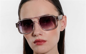 EINSTOFFEN Wrestler Solbrille (Form: Firkantet - Farve: Transparent)