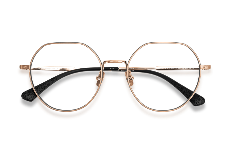 EINSTOFFEN Duftkomponist Brillestel (Form: Rund - Farve: Pink)