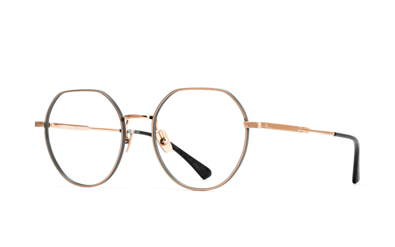 EINSTOFFEN Duftkomponist Brillestel (Form: Rund - Farve: Pink)