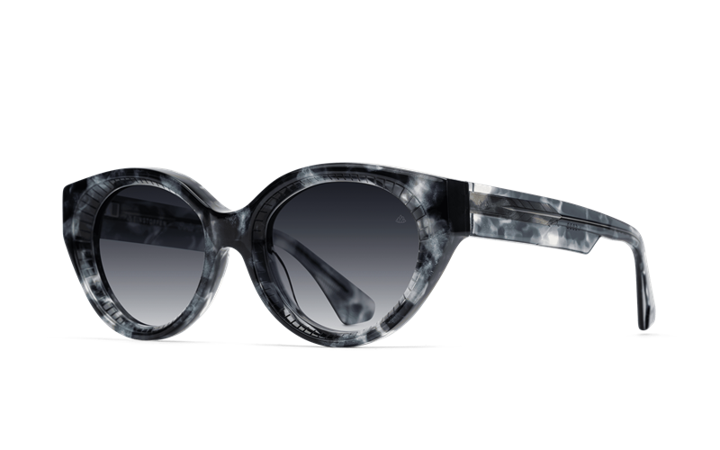EINSTOFFEN Stylistin Solbrille (Form: Cat Eye - Farve: Grå)