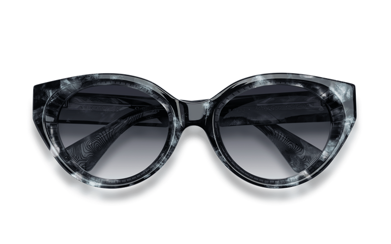 EINSTOFFEN Stylistin Solbrille (Form: Cat Eye - Farve: Grå)