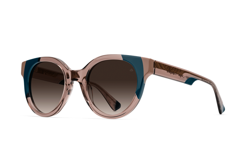 EINSTOFFEN Duftexperte Solbrille (Form: Rund - Farve: Brun)