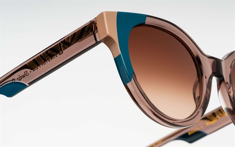 EINSTOFFEN Duftexperte Solbrille (Form: Rund - Farve: Brun)