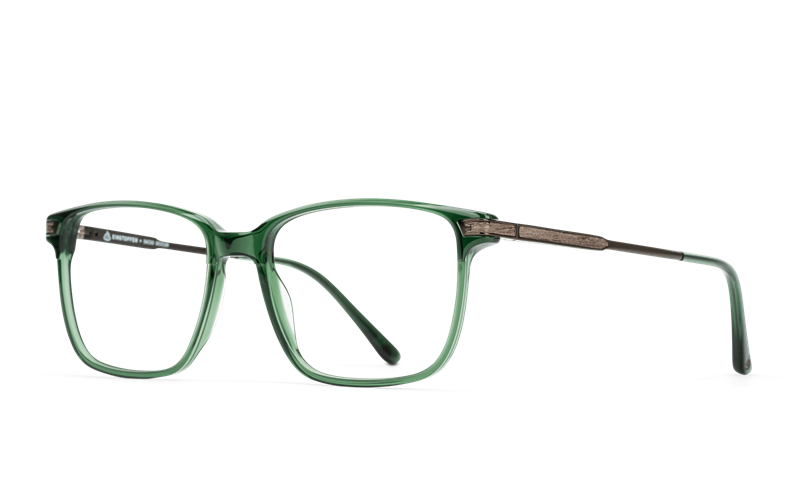 EINSTOFFEN Nachtwächter Brillestel (Form: Firkantet - Farve: Grøn)