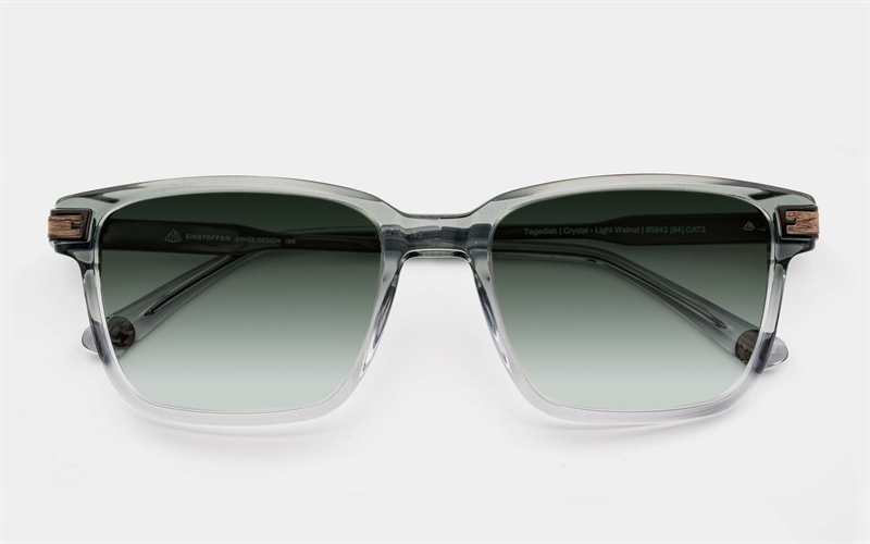 EINSTOFFEN Tagedieb Solbrille (Form: Cat Eye - Farve: Transparent)