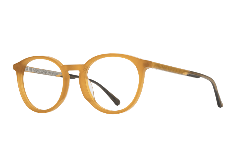 EINSTOFFEN Feuerkünstler Brillestel (Form: Rund - Farve: Bronze)