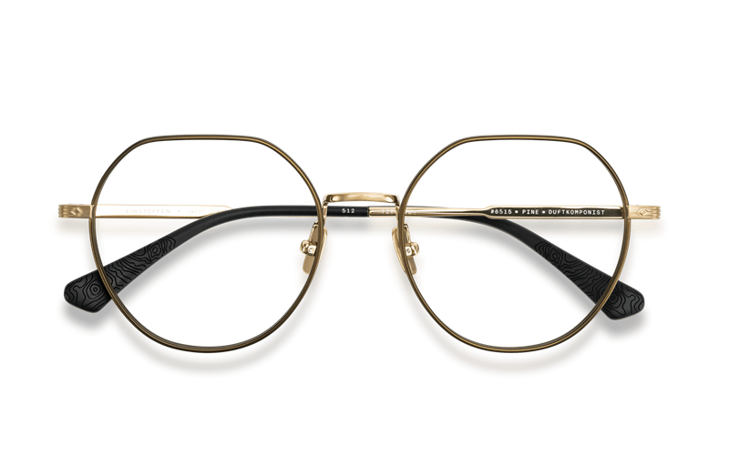 EINSTOFFEN Duftkomponist Brillestel (Form: Rund - Farve: Grøn)