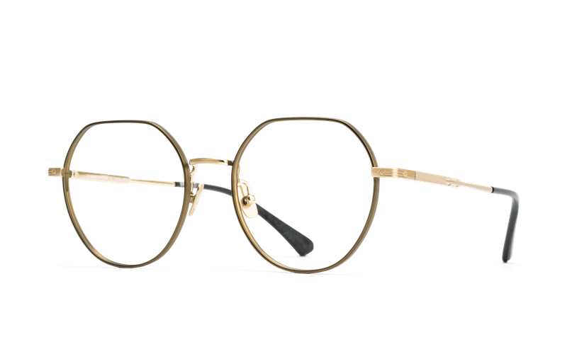 EINSTOFFEN Duftkomponist Brillestel (Form: Rund - Farve: Grøn)