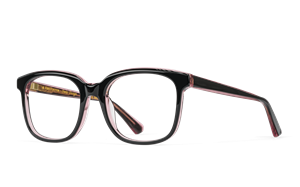 EINSTOFFEN Illusionist Brillestel (Form: Firkantet - Farve: Sort)