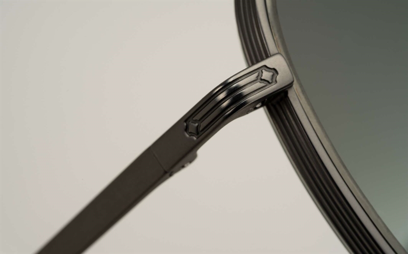 EINSTOFFEN Sonnenjäger Solbrille (Form: Firkantet - Farve: Sølv)