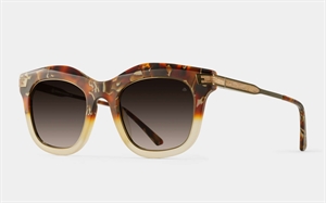 EINSTOFFEN Starlet Solbrille (Form: Cat Eye - Farve: Brun)